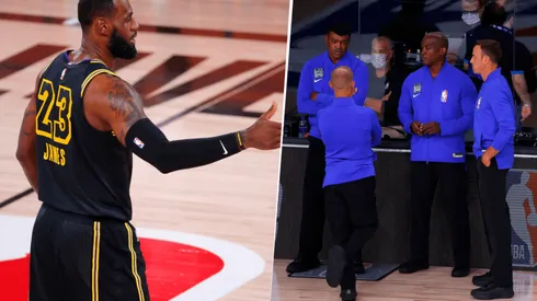 LeBron James apoya el boicot del Juego 5 en Twitter (Getty Images)