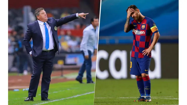 Miguel Herrera descarta a Lionel Messi para la Liga MX (Getty Images)