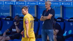 Más problemas para Barcelona: la exigencia de Quique Setién en pleno caos