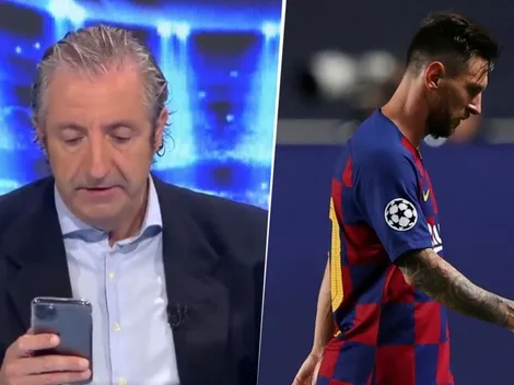 Josep Pedrerol: "Me dicen que Messi se va al Manchester City"