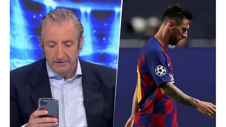 Josep Pedrerol: "Me dicen que Messi se va al Manchester City"
