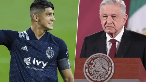Alan Pulido se burló del discurso de AMLO contra el deporte.