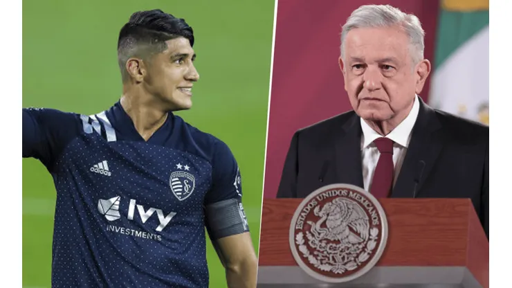 Alan Pulido se burló del discurso de AMLO contra el deporte.