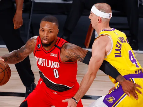 ¿Serie liquidada? Lillard se pierde el quinto juego contra los Lakers