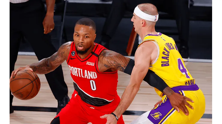 Damian Lillard, estrella de los Blazers (Getty Images)