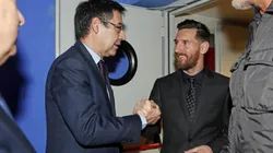Bartomeu y Messi cuando la relación era muy diferente.