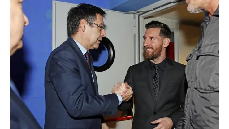Bartomeu y Messi cuando la relación era muy diferente.