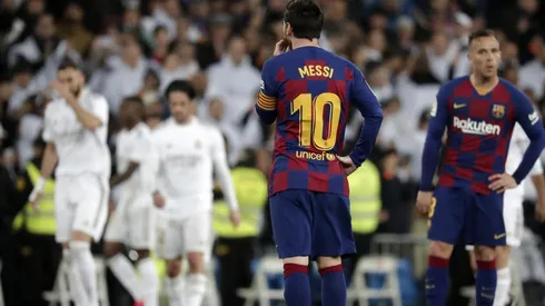 Foto de Lionel Messi, jugador de Real Madrid.