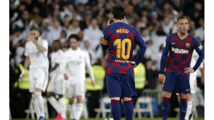 Foto de Lionel Messi, jugador de Real Madrid.