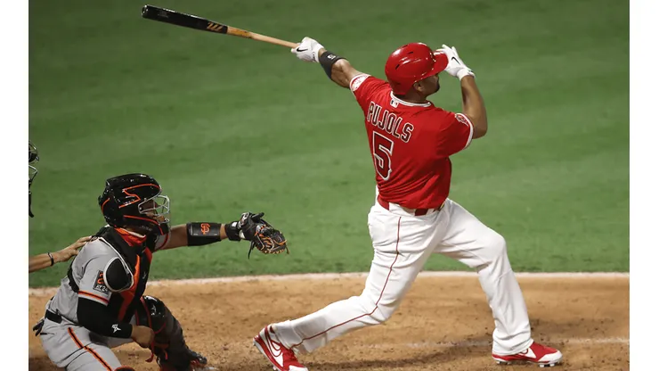 Albert Pujols, estrella de Los Angeles Angels (Getty Images)