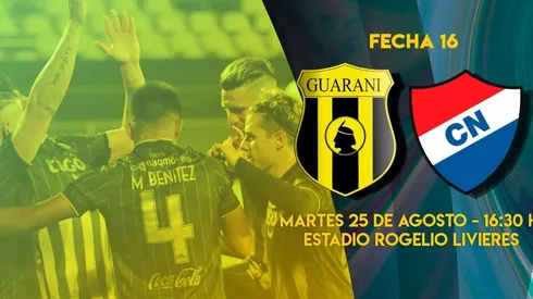 Guaraní vs. Nacional por la Liga de Paraguay