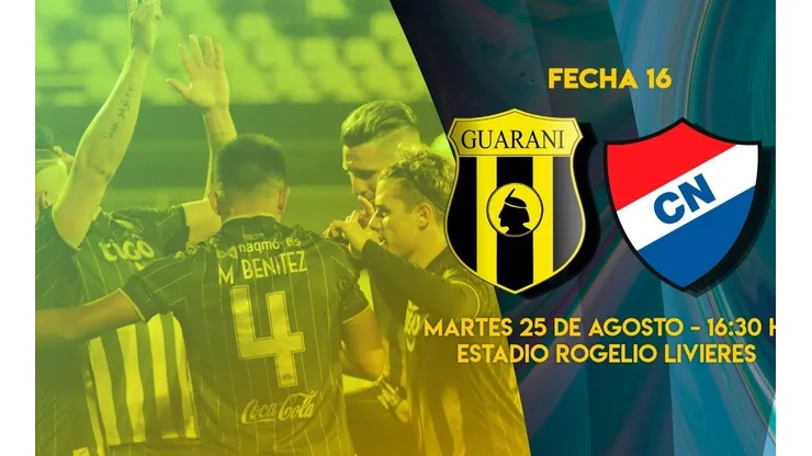 Guaraní vs. Nacional por la Liga de Paraguay