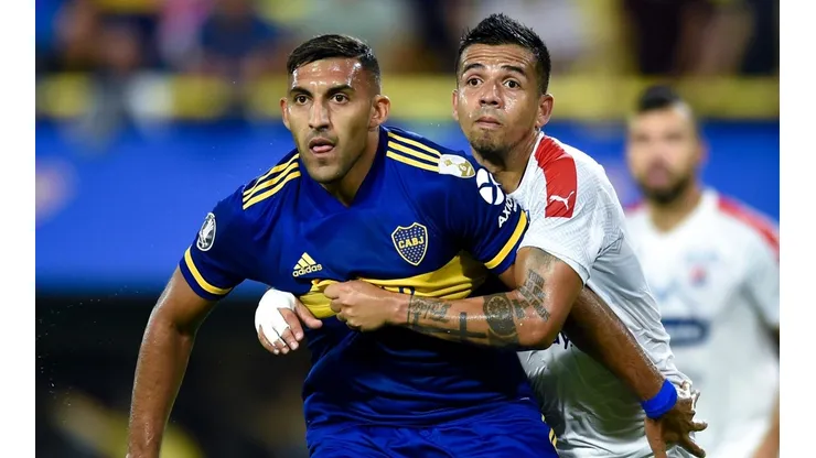 Foto de Wanchope Abila, jugador de Boca.