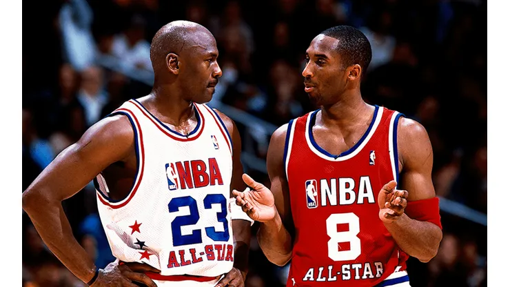 Michael Jordan y Kobe Bryant (Getty Images)