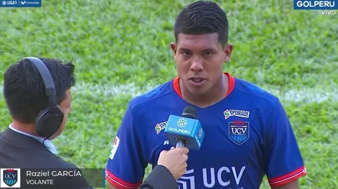 Raziel García es mediocampista de la Cesar Vallejo.