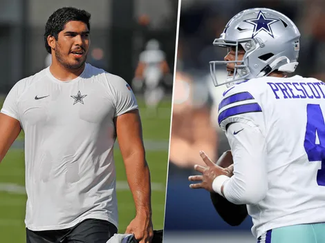 Isaac Alarcón revela cómo lo trata Dak Prescott en los Cowboys