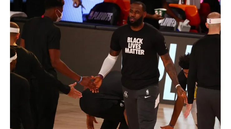 LeBron James protesta contra violencia racial | Foto: Getty Images