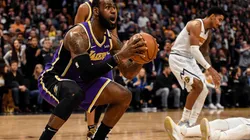 LeBron James, estrella de los Lakers (Getty Images)