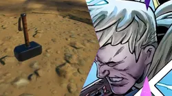 Nuevo teaser de Fortnite Temporada 4 ¡Aparece el Martillo de Thor en la isla!