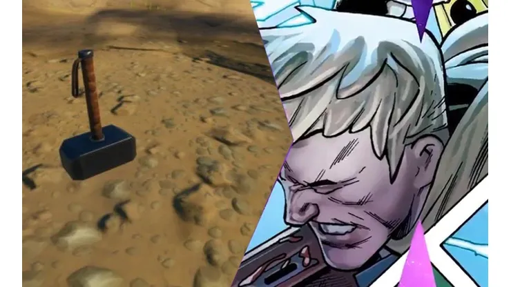 Nuevo teaser de Fortnite Temporada 4 ¡Aparece el Martillo de Thor en la isla!