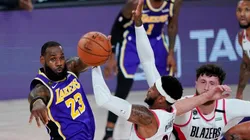 Los Angeles Lakers vs. Portland Trail Blazers por la NBA (Foto: Getty Images)