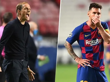 Tuchel no escondió sus ganas de entrenar a Messi en el PSG