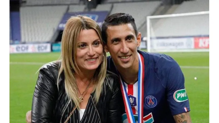 La mujer de Di María: "Tu trofeo está en casa, volvé con la cabeza en alto"