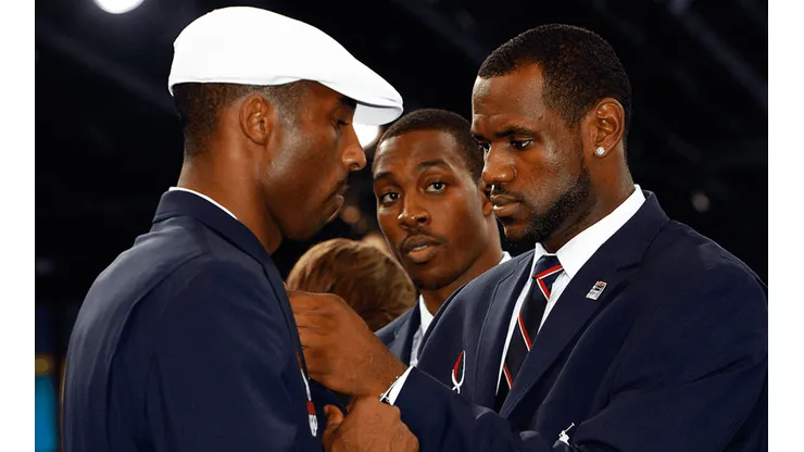 Kobe Bryant y LeBron James (Getty Images)