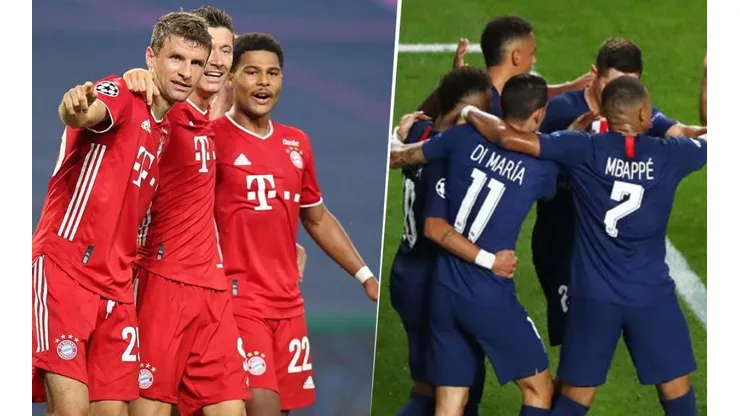 PSG y Bayern Múnich mostaron las camisetas que usarán en la final de Champions