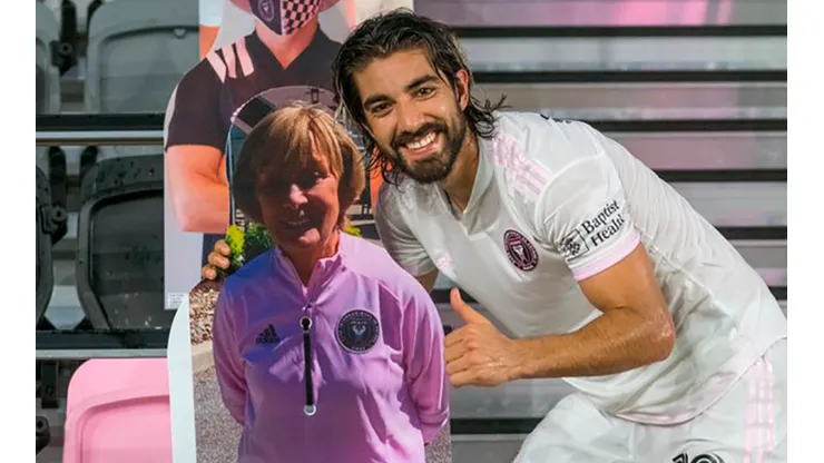 La celebración del gol de Rodolfo Pizarro (@Intermiamicf)
