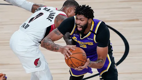Damian Lillard y Anthony Davis (Getty Images)
