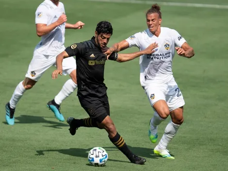 Carlos Vela salió lesionado: LAFC cayó ante Los Angeles Galaxy