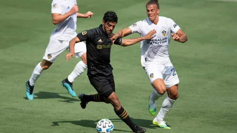 Carlos Vela salió lesionado: LAFC cayó ante Los Angeles Galaxy
