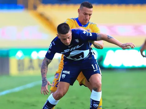 Tigres y Pumas igualaron 1-1 en El Volcán