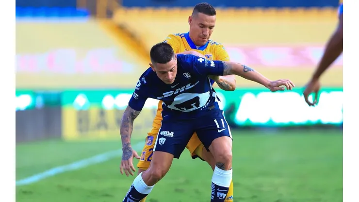 Tigres y Pumas igualaron 1-1 en El Volcán