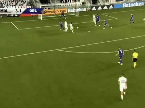 ¡Con que clase! Rodolfo Pizarro marca un golazo para Inter Miami