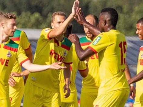 Jhon Córdoba sigue teniendo dinamita y la rompió en el último partido del Colonia