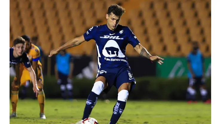 Juan Ignacio Dinenno falló un penal insólito. (Jam Media)
