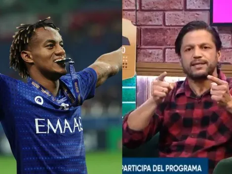 André Carrillo le responde a Pedro García: "No me importa su opinión"