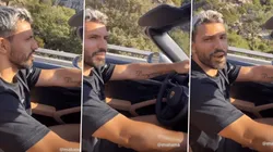 Sergio Agüero, un as al volante.