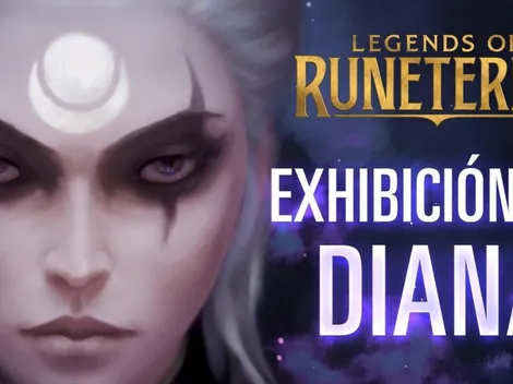 Diana nueva carta de campeón de Legends of Runeterra