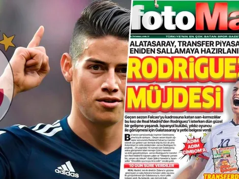 James, en el primer lugar de las portadas turcas... Galatasaray ofertó por el '10'