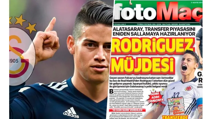 James, en el primer lugar de las portadas turcas... Galatasaray ofertó por el '10'