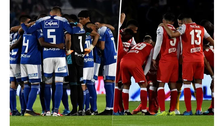 Millonarios y Santa Fe, jugarán el Clásico Capitalino en un torneo de penales.