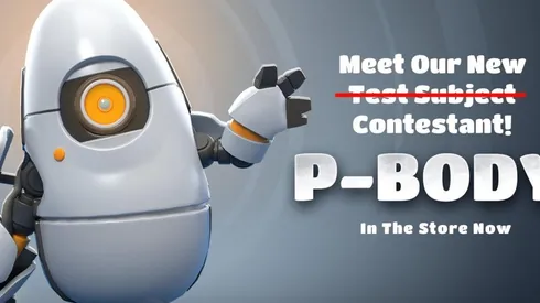 La mejor skin de Fall Guys: El P-Body de Portal 2 está disponible en la tienda