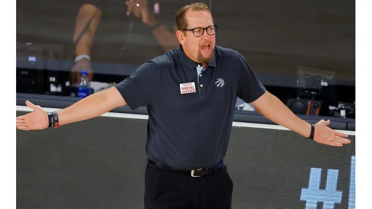 Nick Nurse, el mejor entrenador del 2019 | Foto: Getty Images