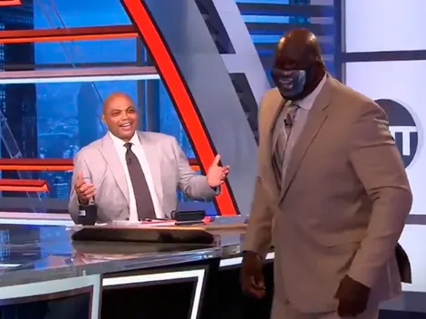 O’Neal le rompe una escoba a Barkley por burlarse de los Lakers