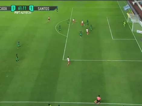 En una ráfaga Necaxa da vuelta el encuentro frente a Santos