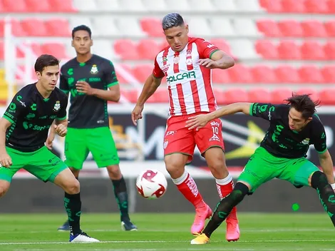 Necaxa mostró carácter frente a Santos Laguan