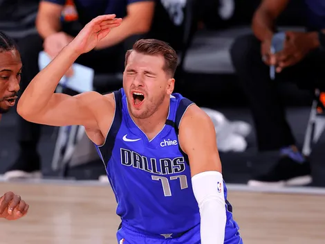 Hasta en una pierna juega: la dolorosa lesión de Luka Doncic